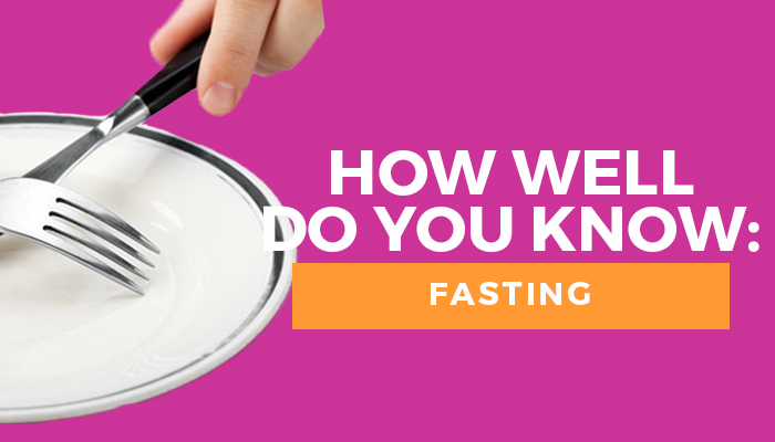 fasting quiz title image