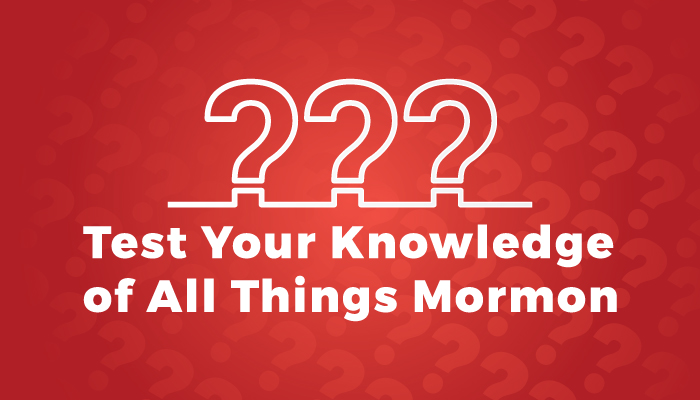test your knowledge of Mormonism title graphic
