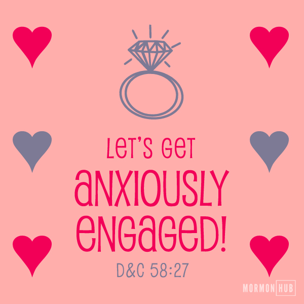 Anxiously engaged valentine