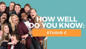 Studio C quiz title graphic