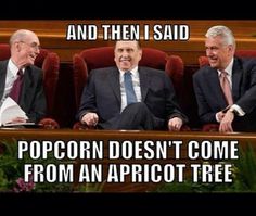 General Conference Meme, popcorn popping