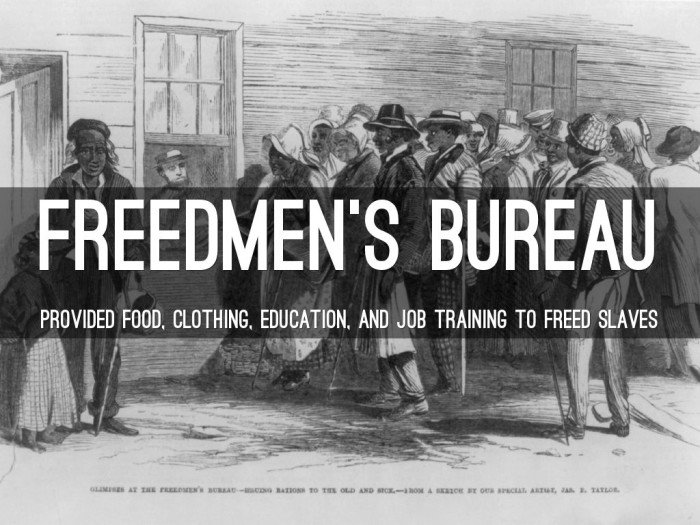 Freedman's Bureau etching