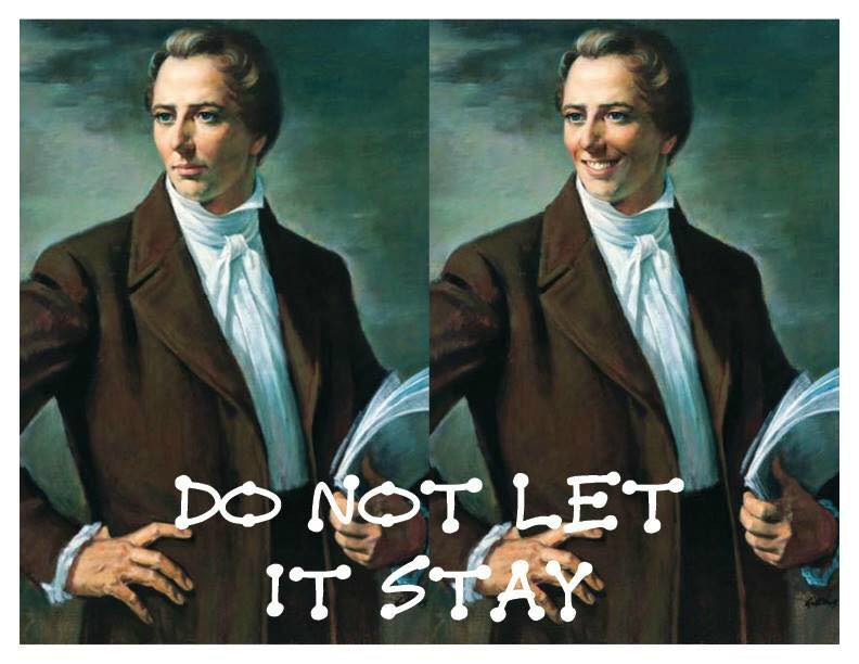 Joseph Smith smiley meme