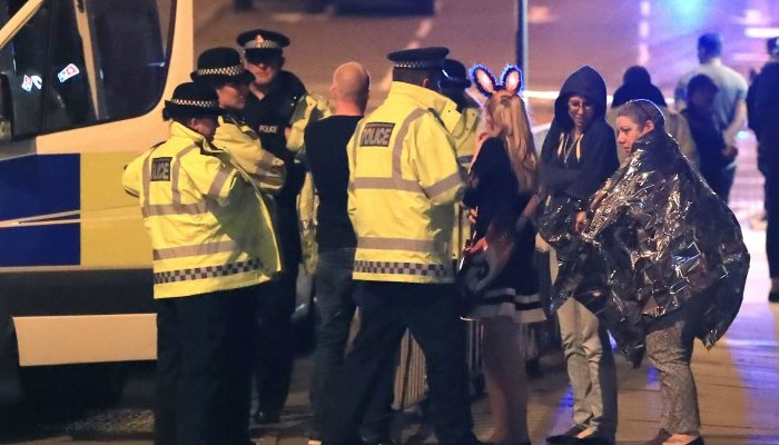 Manchester Terror Attack Scene