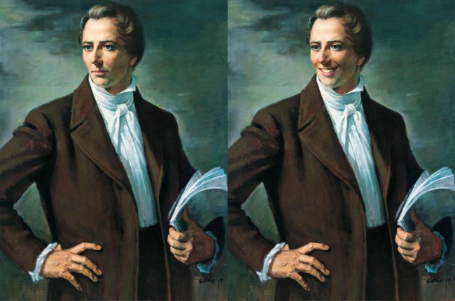 Smiling Joseph Smith