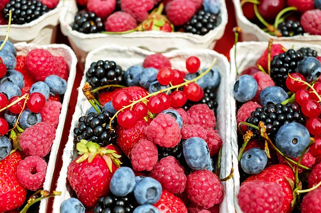 Assortment of berries