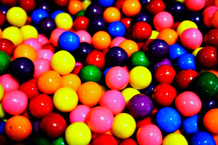 Bubble Gum Balls to Help stop your fidget