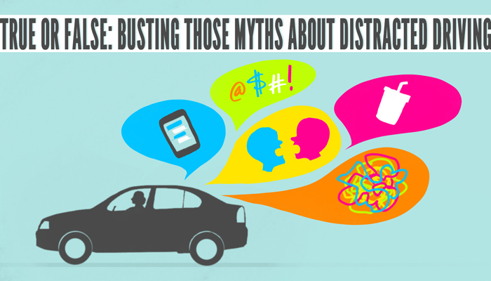 distracted driving myths