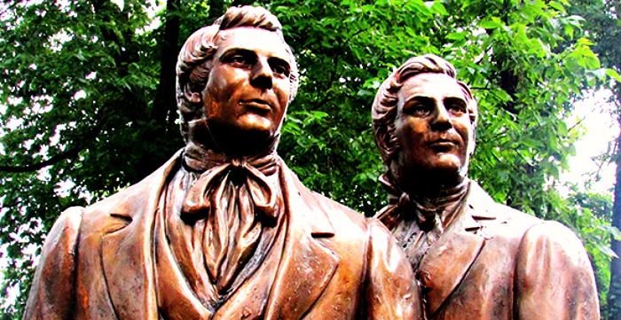 Joseph Smith and Hyrum Smith