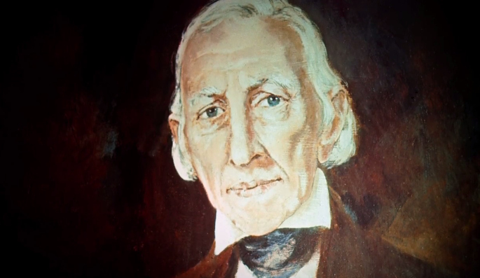 Portrait painting of Joseph Smith Sr.