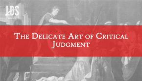critical judgment lds title graphic