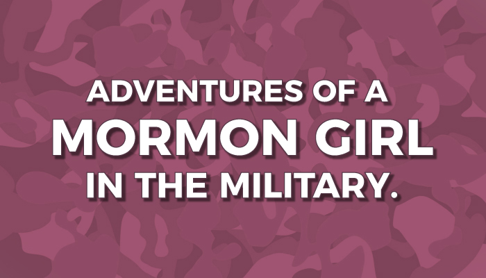 Mormon in military title graphic