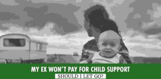 no child support title graphic