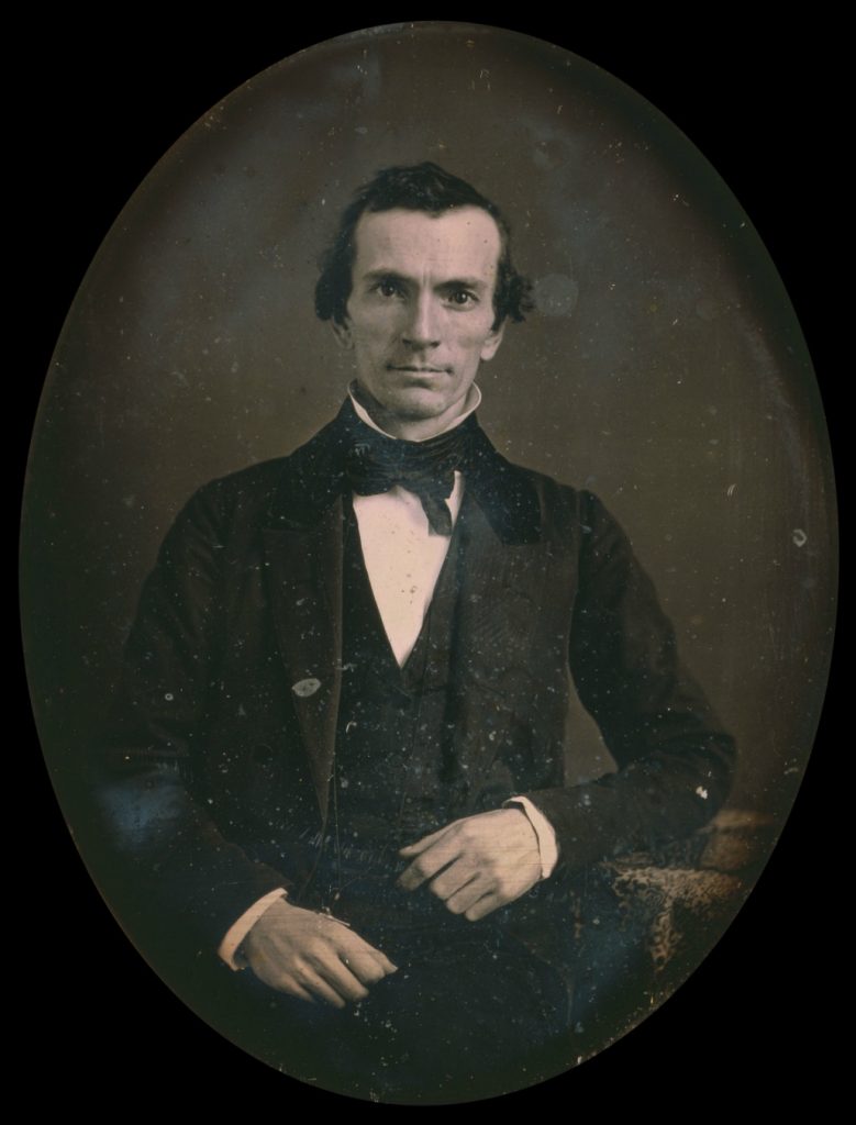 Daguerreotype of Oliver Cowdery