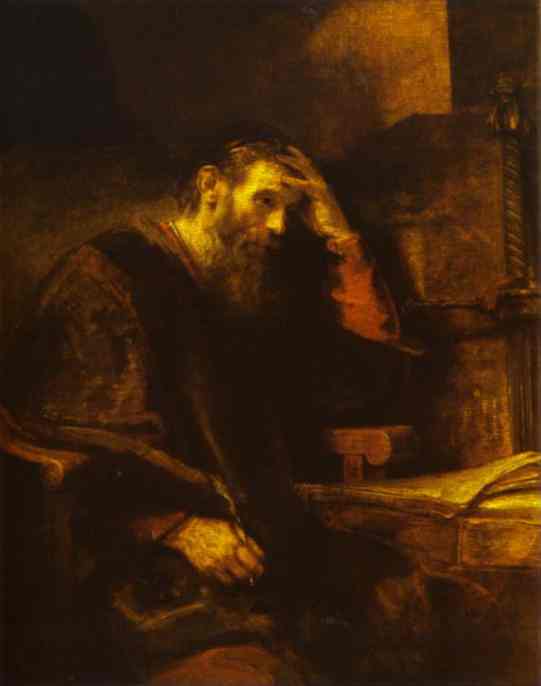 apostle paul rembrandt prophets