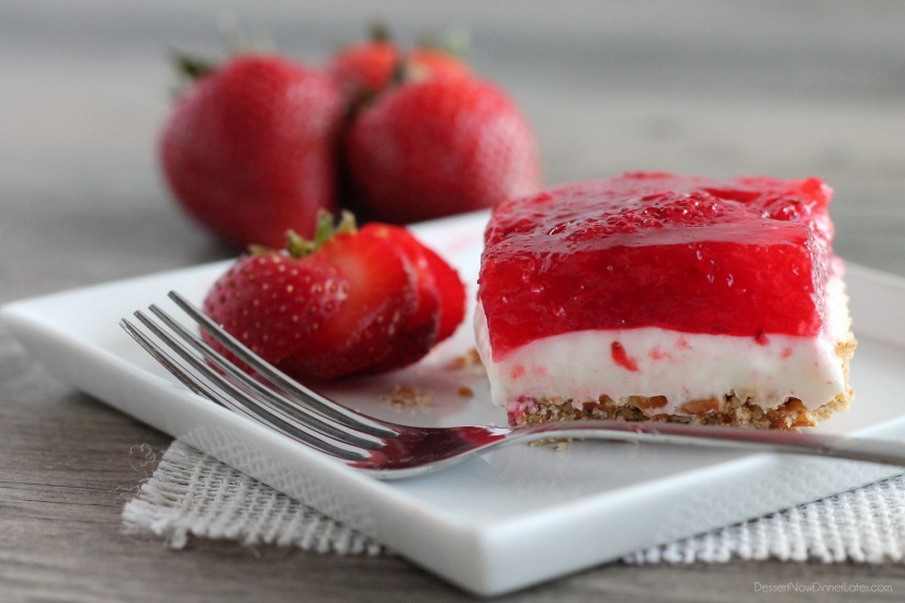 Strawberry Pretzel Salad