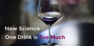 new science one alcoholic drink is too much