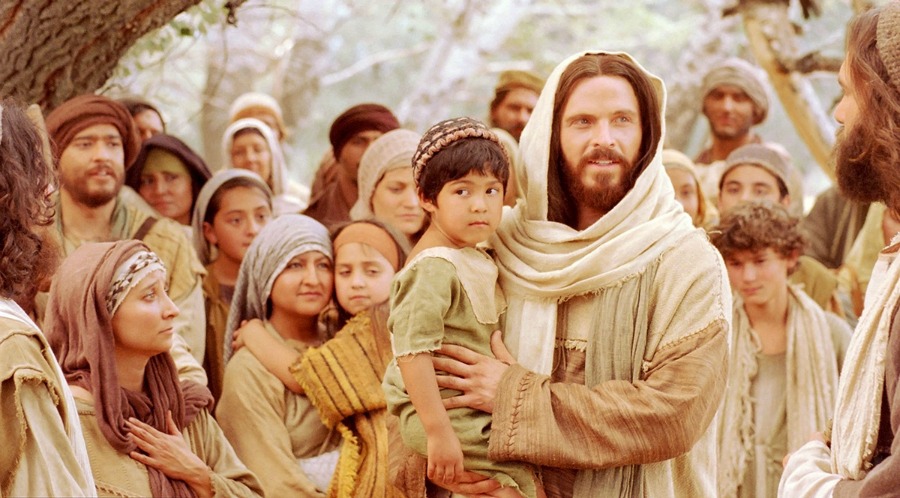 Jesus with young children