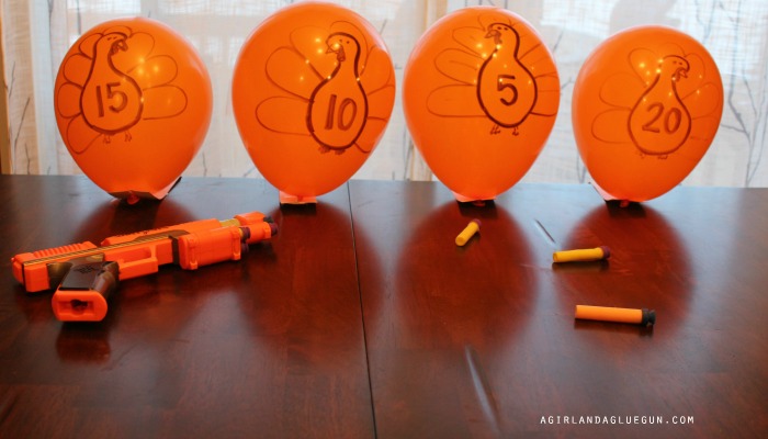 turkey shooting balloon game