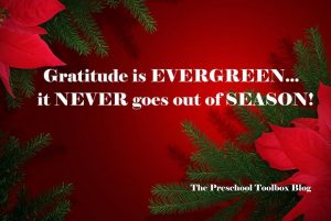 quote gratitude is evergreen