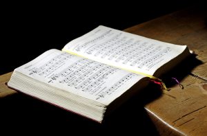 old hymn book