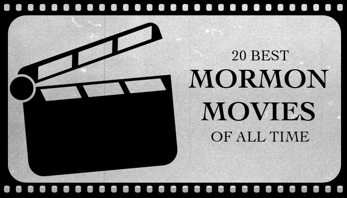 Black & White Clipart | Roll of Film with Film Slate & Wording: The 20 Best Mormon Movies of All Time | Third Hour | Mormon Movies | Best LDS Movies