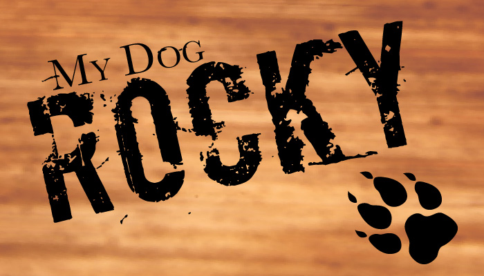 My Dog Rocky title graphic