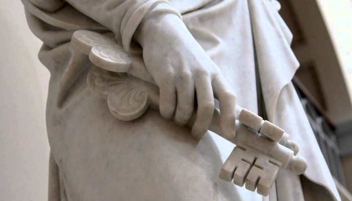 priesthood keys statue