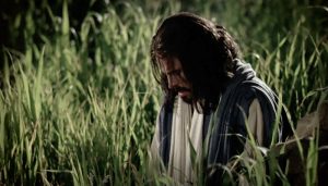 Savior in Isolation at Gethsemane