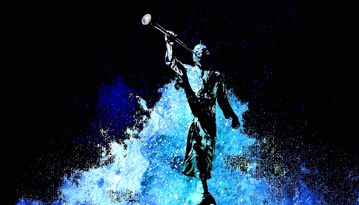 Stylized image of Angel Moroni