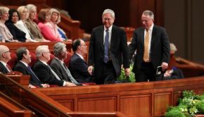 Mormon apostles Gong and Soares in General Conference