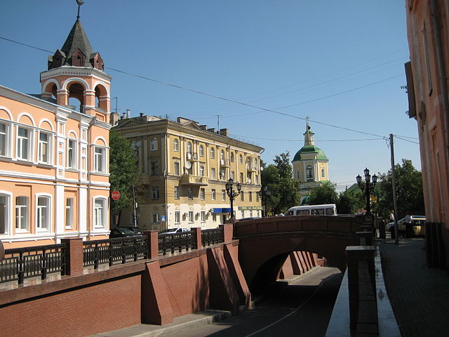 A Bridge in Voronezh, Russia