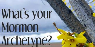 What's your Mormon Archetype with forsythia flowers