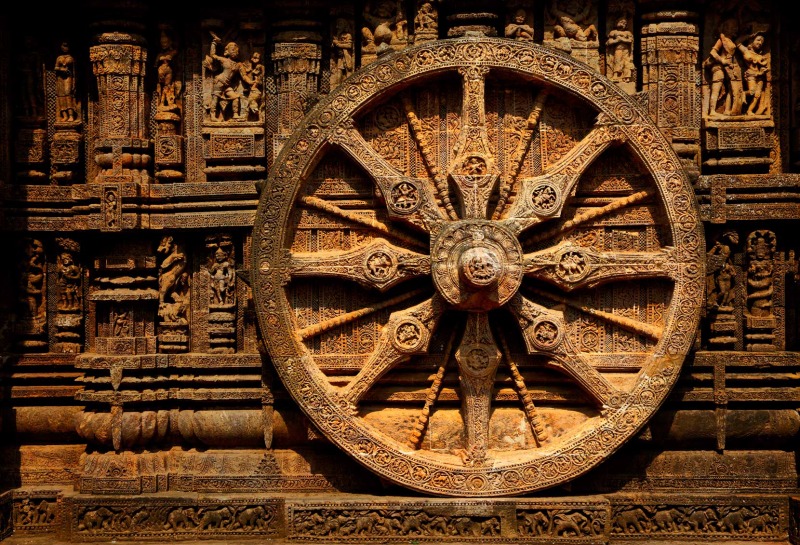 Dharma Wheel Life Temple