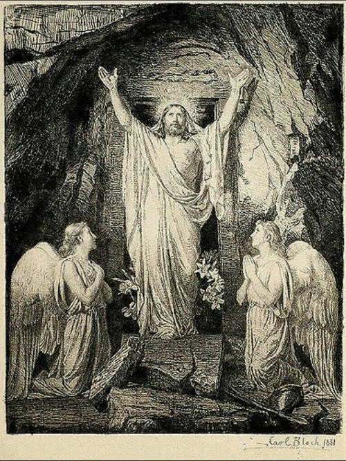 carl bloch resurrection of christ etching