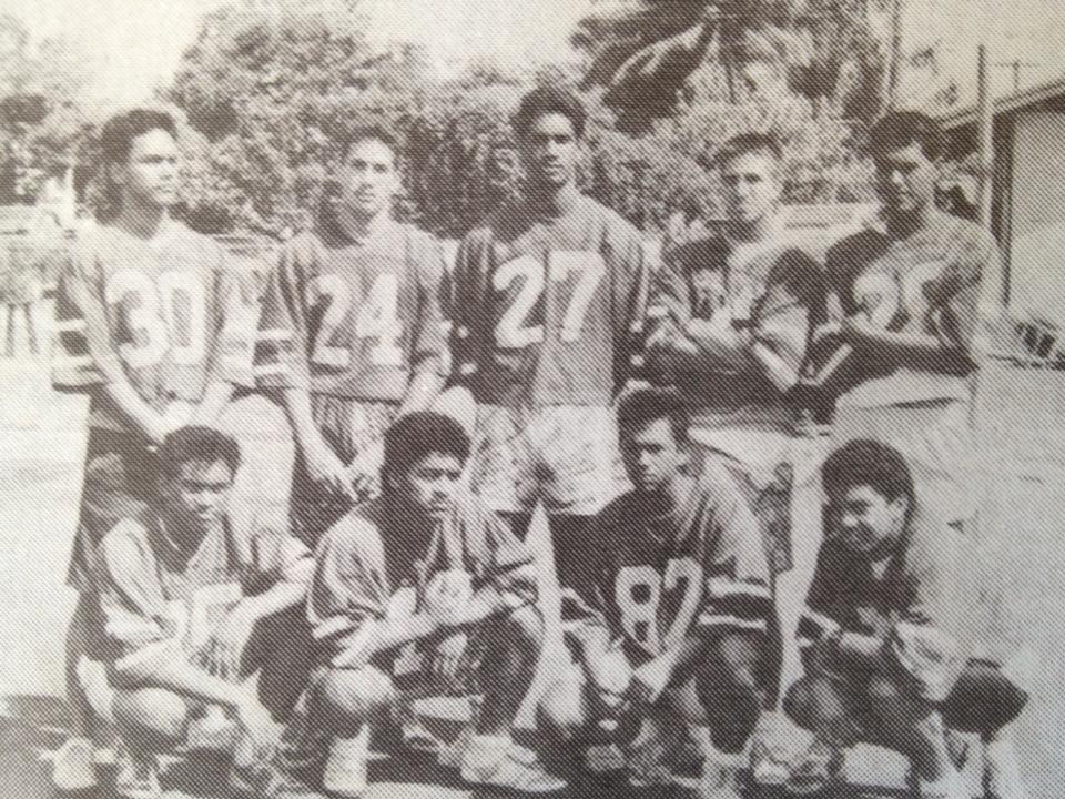 Kahuku football boys 1984