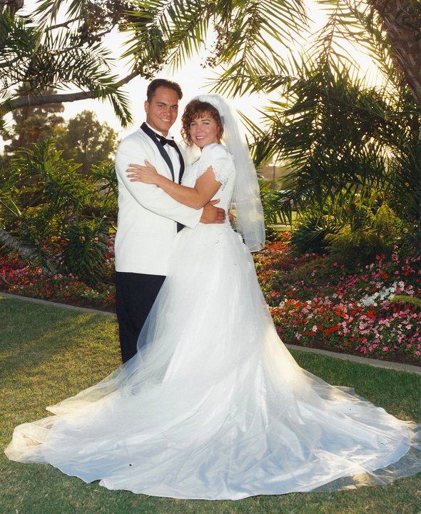 Shawn and Lisa Tanuvasa Marriage in August 1994