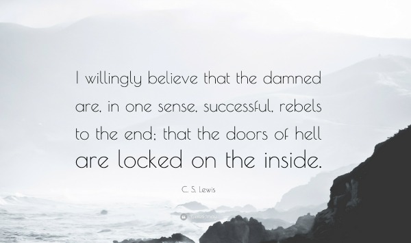 cs lewis quote hell
