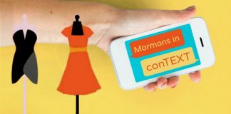texting about mormons wearing modest clothing