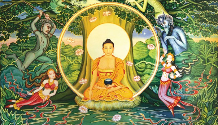 Meditation gods enlightenment