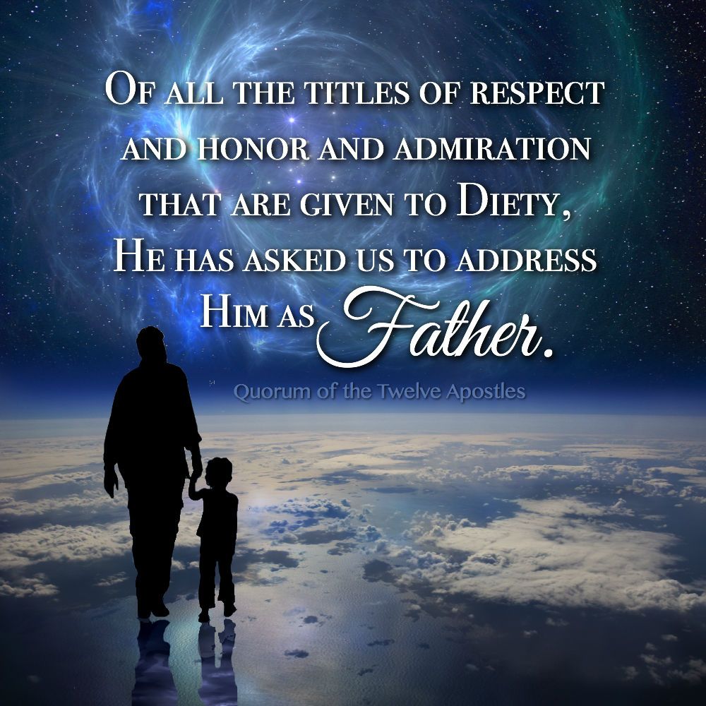 Address Him as Father