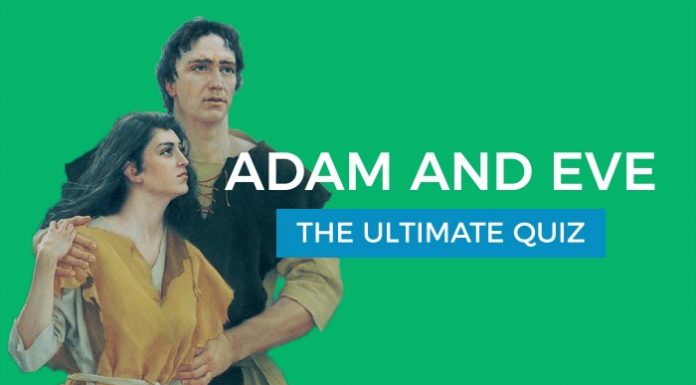 Adam and Eve quiz title graphic