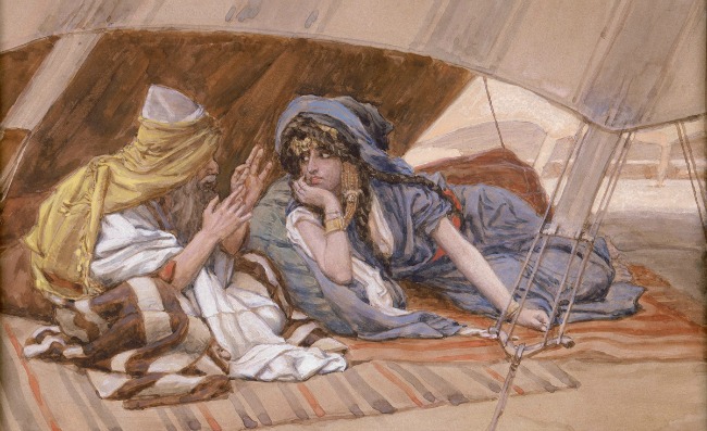 Tissot Abraham and Sarah