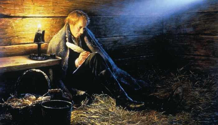 Painting of Joseph Smith in Liberty Jail