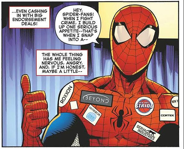 Spider-Man comic illustration