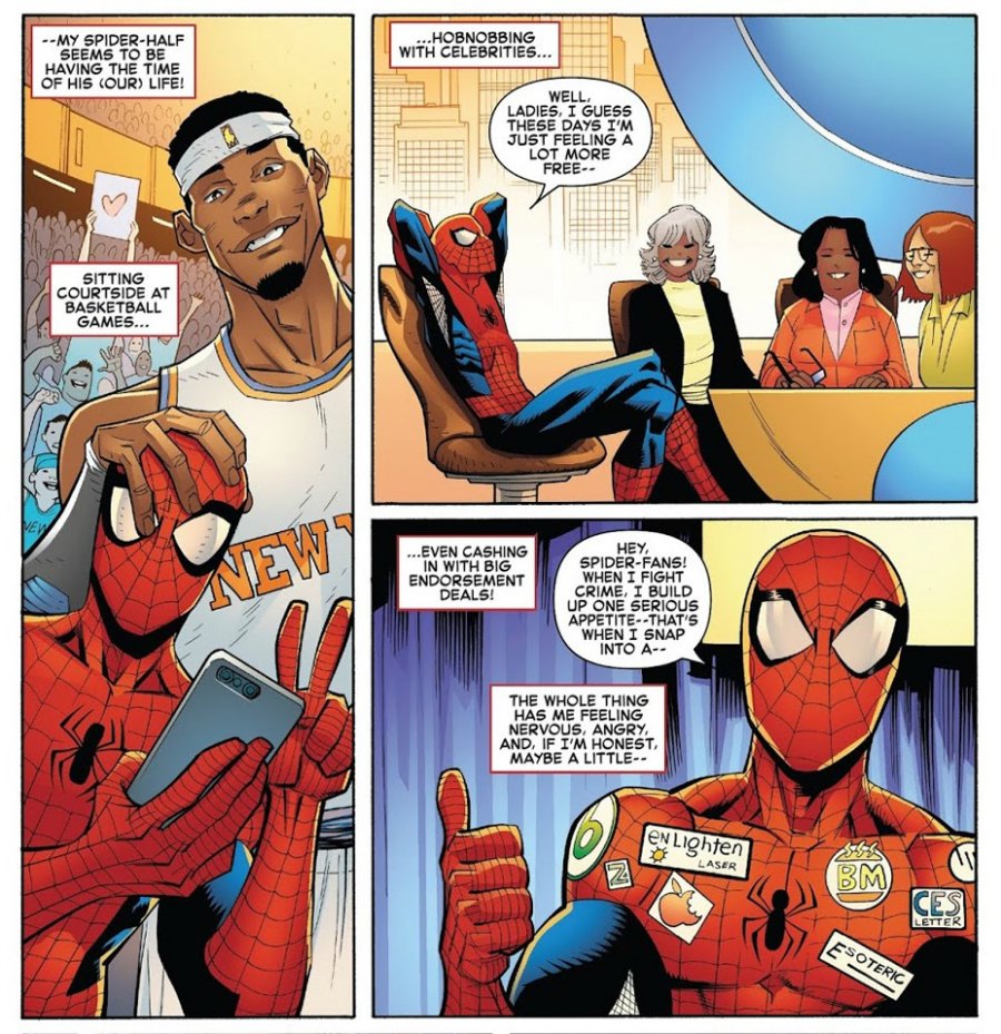 Spider-Man comic book page