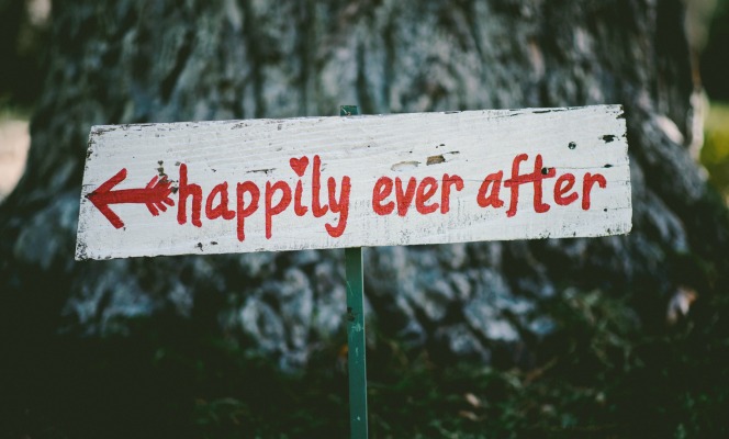 Happily Ever After sign