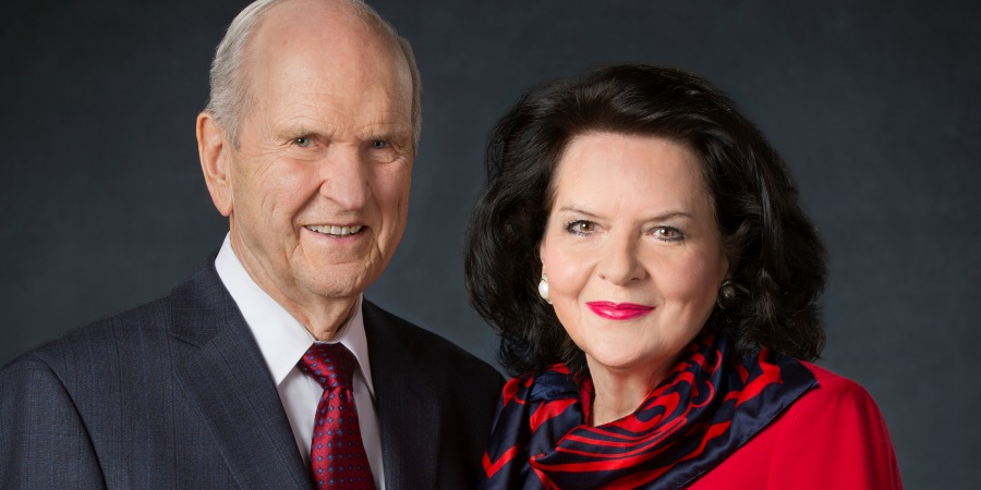 A portrait of President Nelson and Sister Nelson
