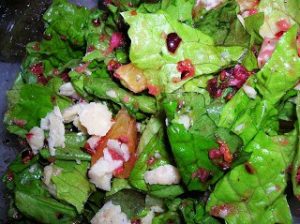 thanksgiving green salad