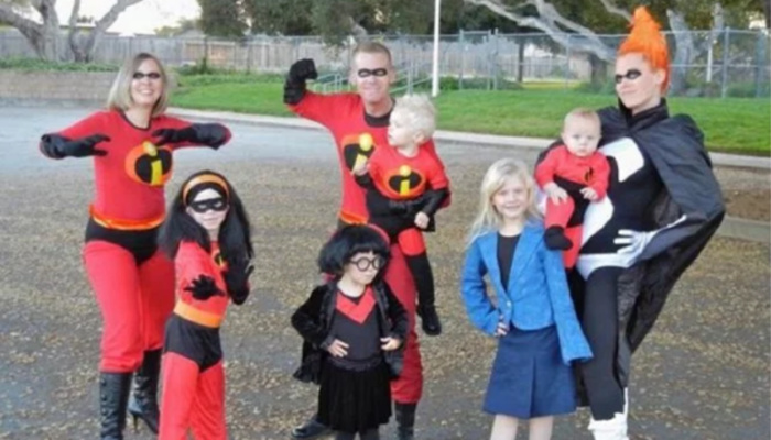costumes ward Halloween party Mormon the Incredibles